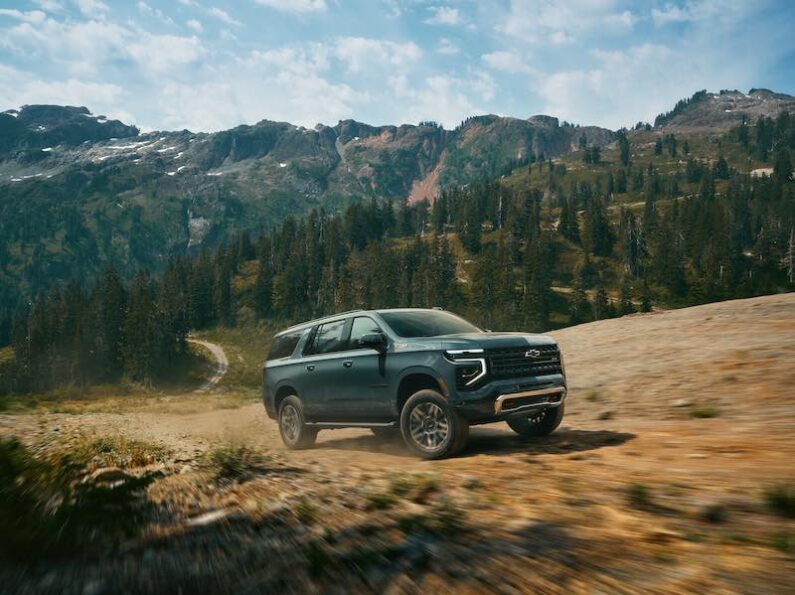 The Suburban is the Largest SUV  in the Chevrolet Family